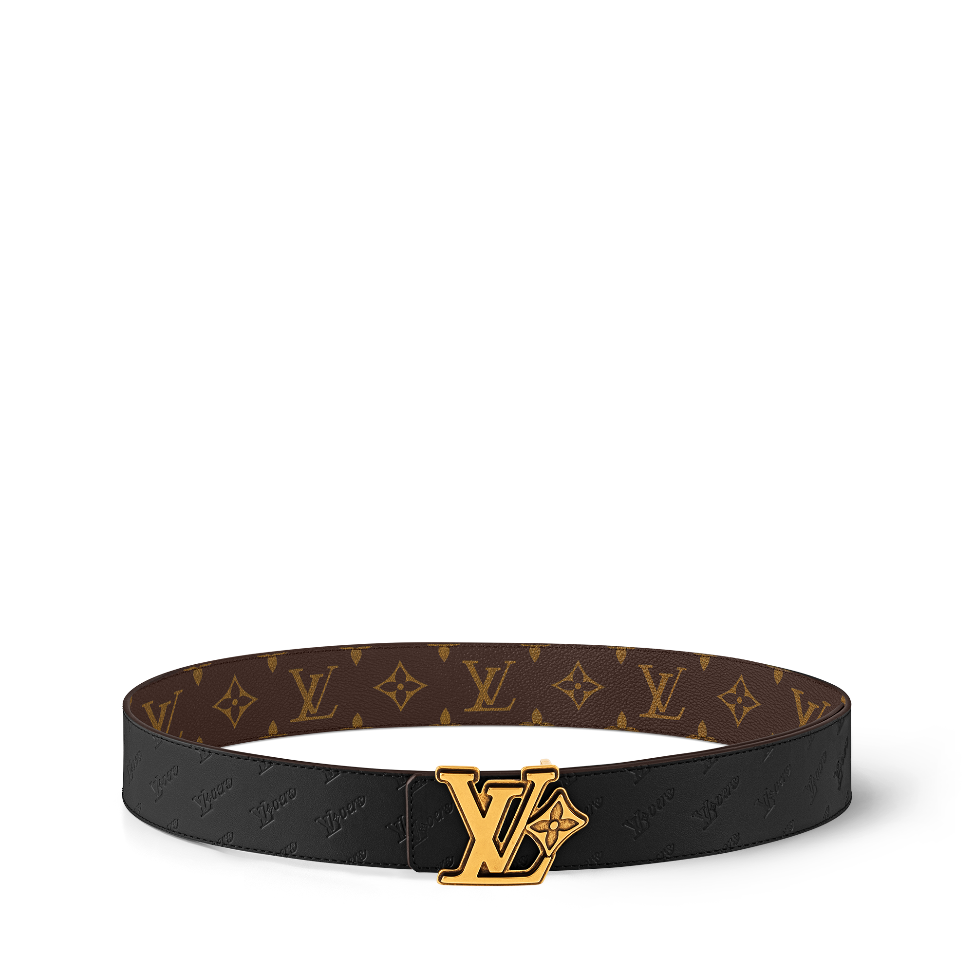 ルイヴィトン フラワーベルト ヴェルニ サンチュールフルール 美品 FL1011 LV Flower 40mm Reversible Belt - gifts - Gift Selection for Men